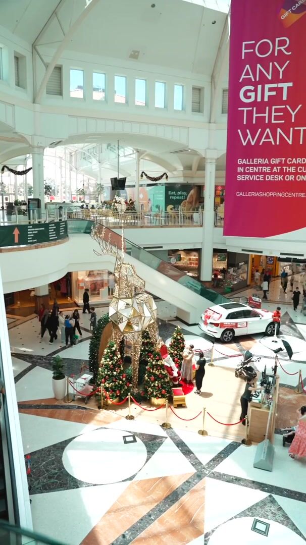 Christmas at Galleria, Social video production by Jungle Creative